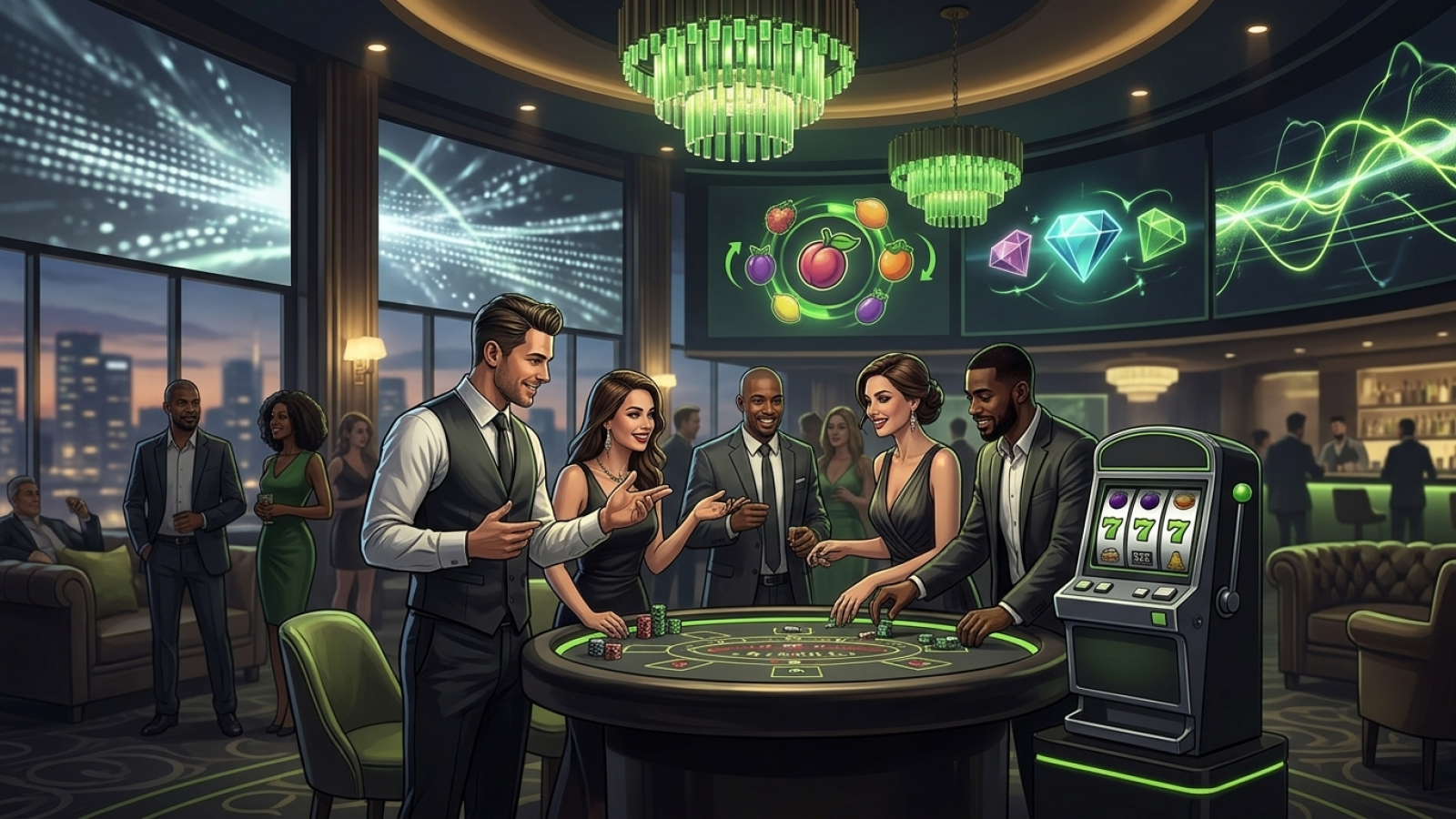 Betlabel Casino: Escena ilustrativa; Valoración: 7/10; Licencia: Curacao Gaming Control Board
